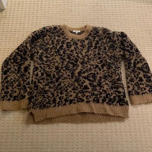 Cheetah sweater